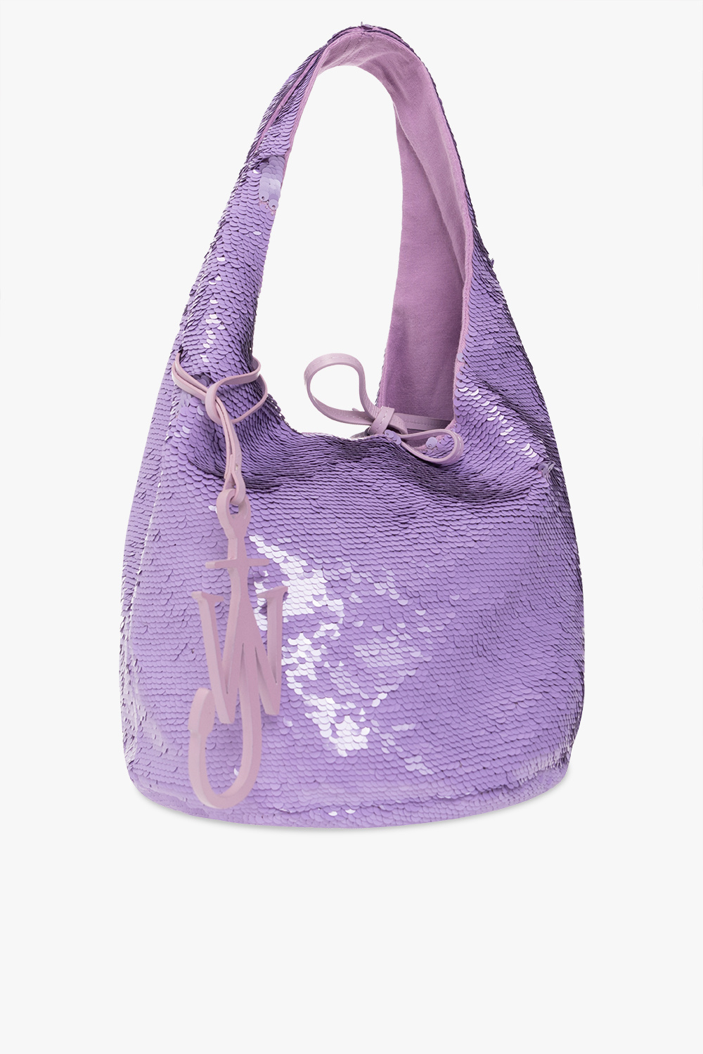  of Hai Puff Gina Bag Lilac/ストリングバッグ ミニバッグ womens leather mini bags - Purple 'Sequin Mini' handbag JW